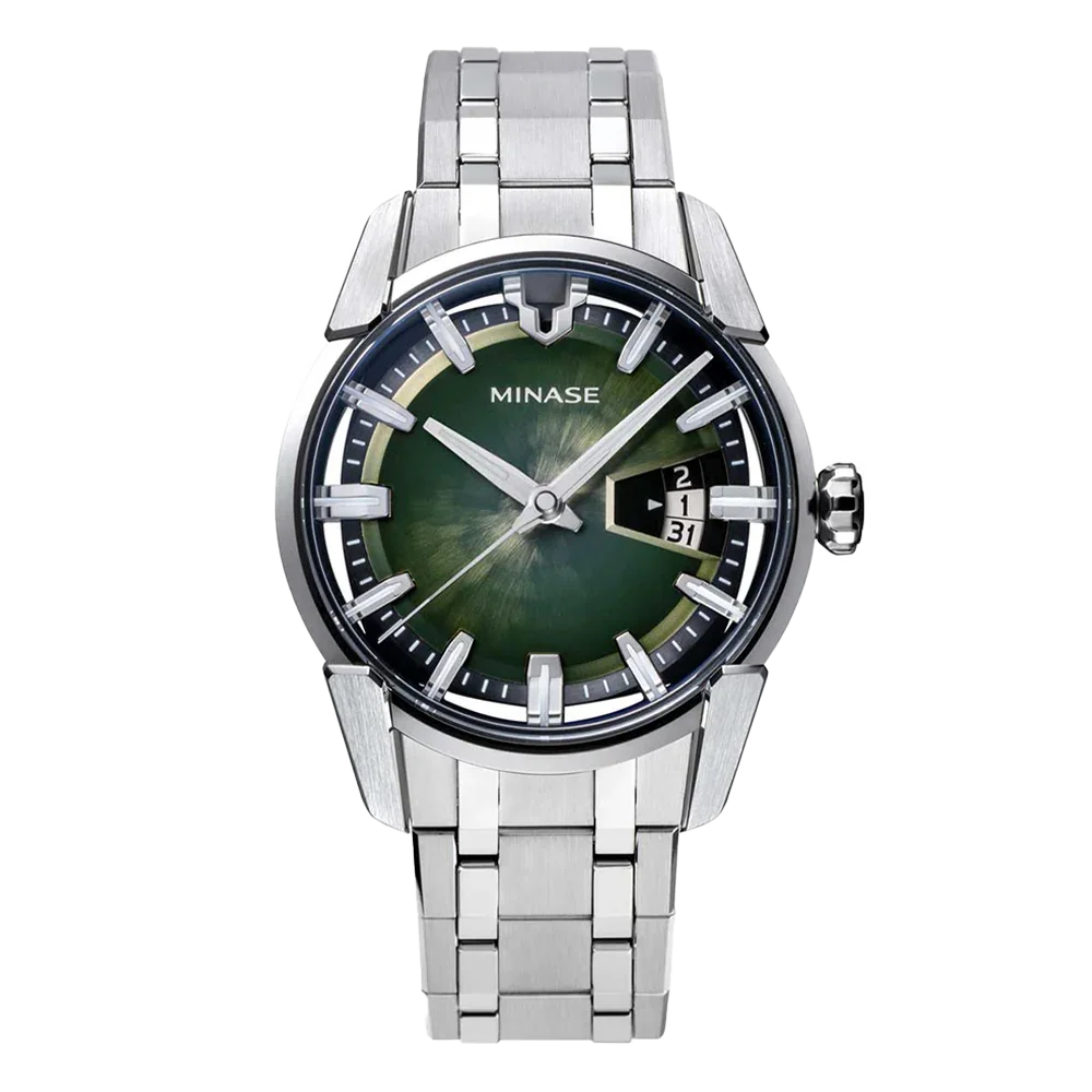 M14-M01GGR-SSB MINASE 腕時計