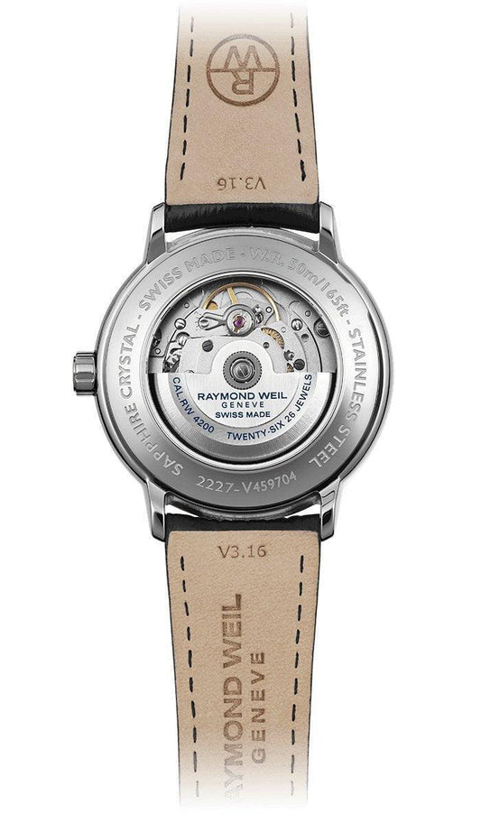 RAYMOND WEIL RAYMOND WEIL Maestro Open Heart Silver Dial 2227-STC-00659-B|コントワーヌ