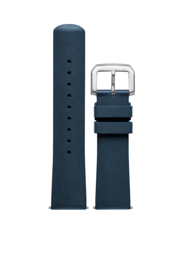UNDONE Strap | 22mm Rubber Navy S081490|コントワーヌ