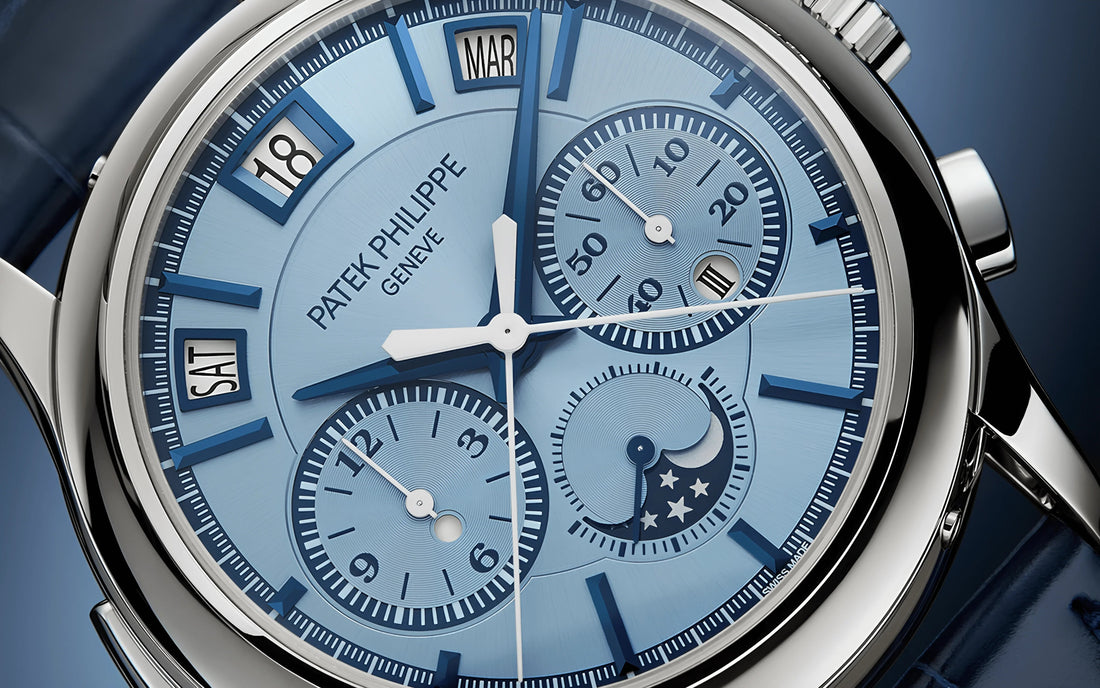 LIP blue mechanical watch