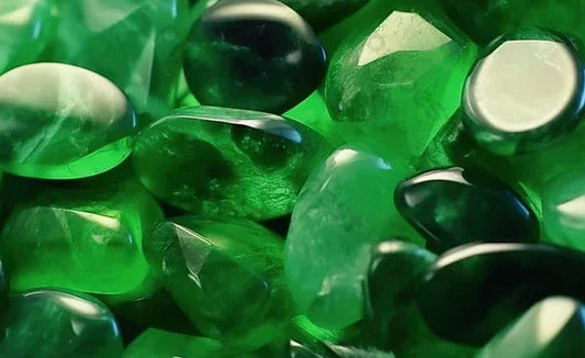Green jewelry from CONTÉVANOU