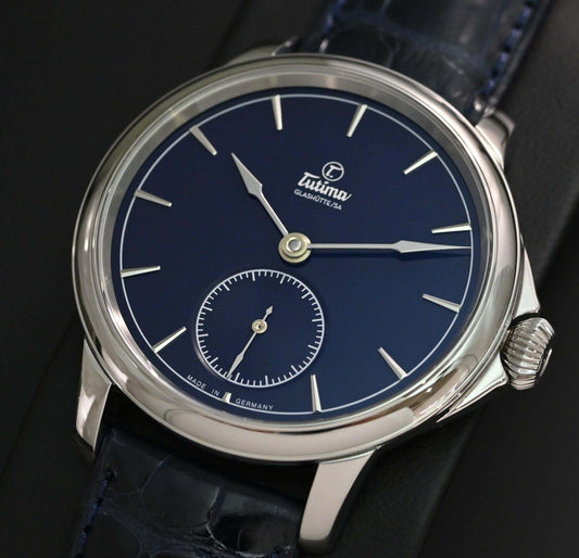 TUTIMA blue mechanical watch