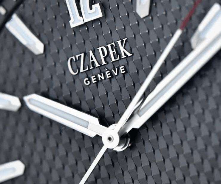 CZAPEK black silver mechanical watch