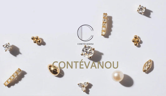 Gold-tone diamond ring from CONTÉVANOU