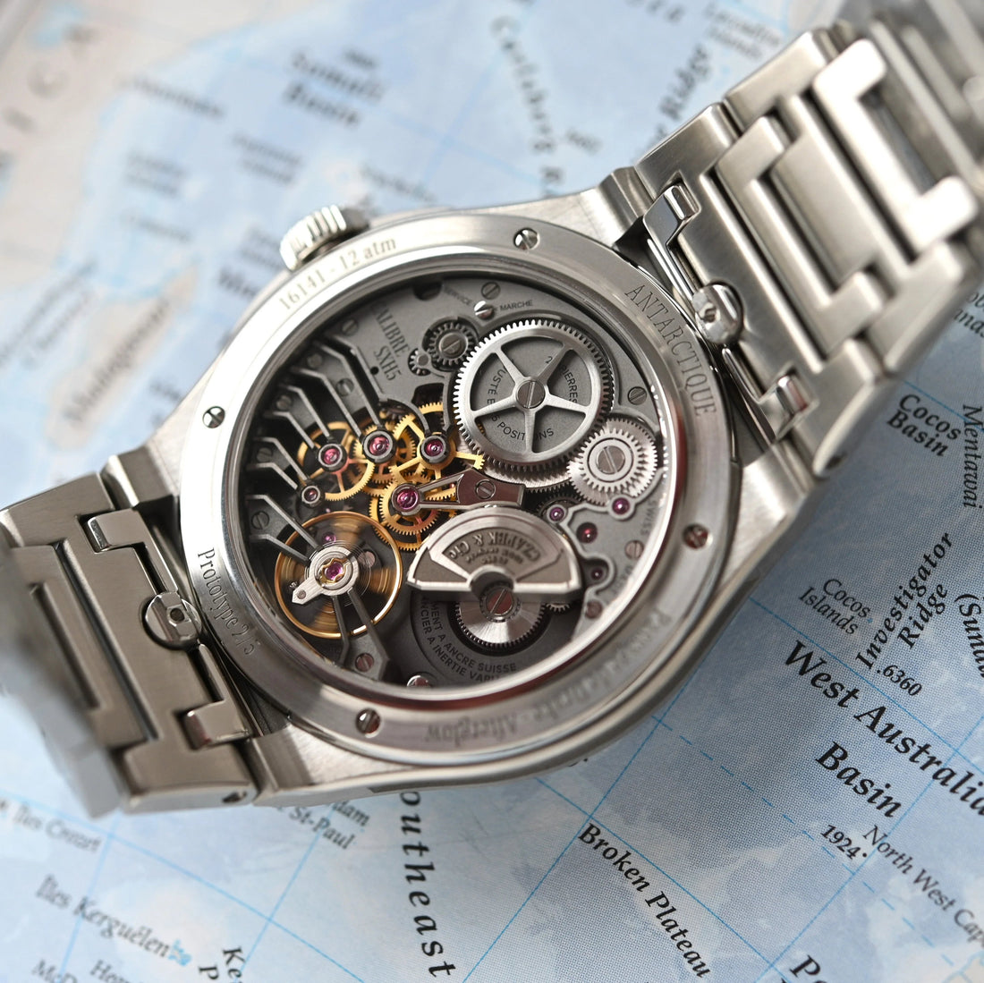 Skeleton watch from CONTÉVANOU