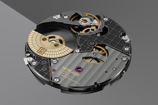 Mechanical watch movement from CONTÉVANOU