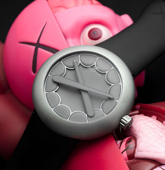 Pink watch from CONTÉVANOU