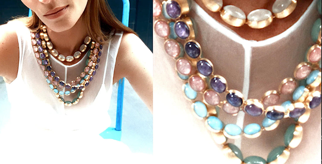 Turquoise necklace from CONTÉVANOU