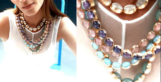Turquoise necklace from CONTÉVANOU