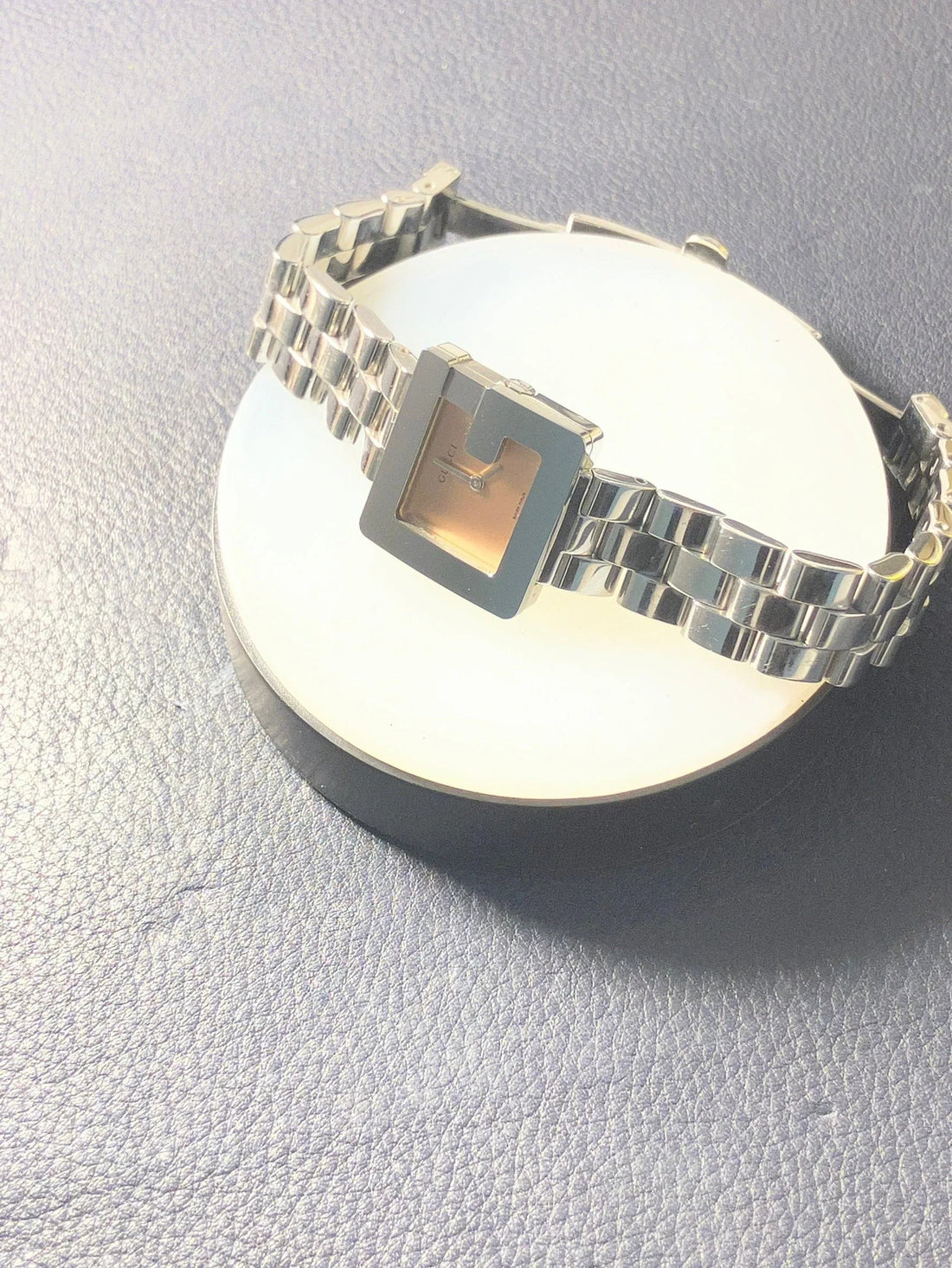 Silver stainless-steel watch from CONTÉVANOU