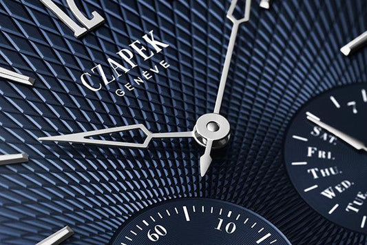 CZAPEK blue mechanical watch