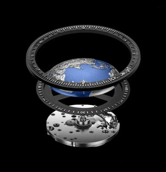 Mechanical watch movement from CONTÉVANOU