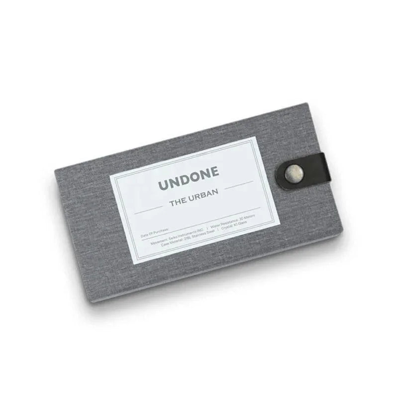 URB-MST-MCR-SIL UNDONE 腕時計