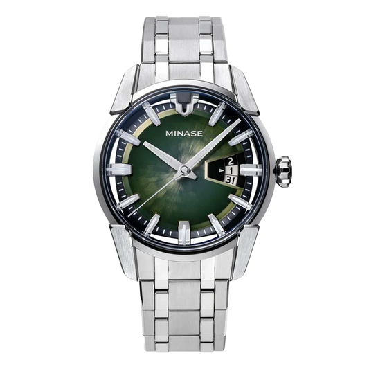 M14-M01GGR-SSB MINASE 腕時計