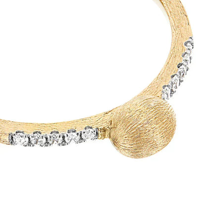 Yellow gold-tone diamond ring from CONTÉVANOU
