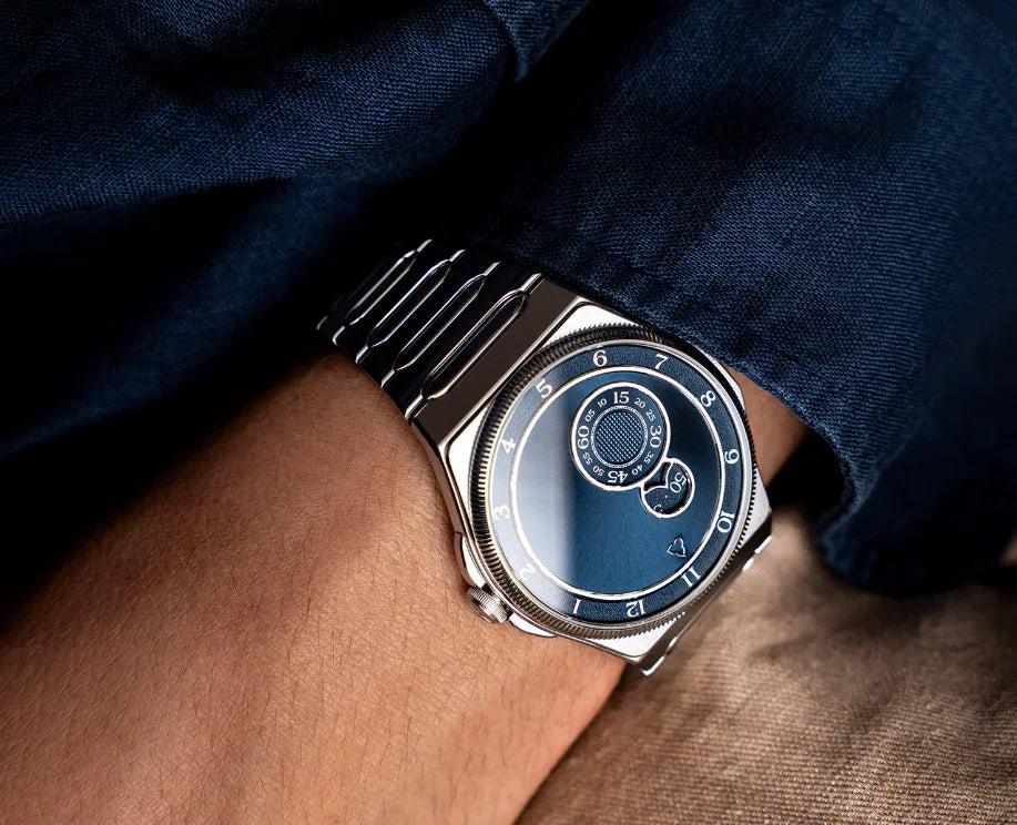 trilobe Antarctique Passage de Black P&amp;D Red Tipped Limited 10 Trente-Deux, Sunray Blue Ref.3201BS｜コントワーヌ