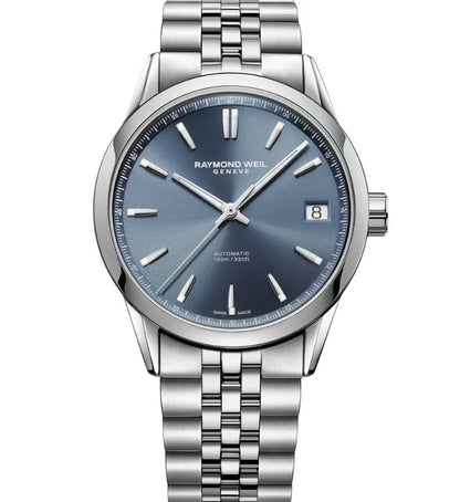 RAYMOND WEIL Freelancer Automatic Date Two-Tone Black Dial 2741-SP5-20001