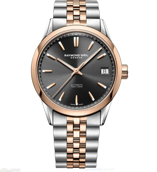 RAYMOND WEIL RAYMOND WEIL Freelancer Automatic Date Two-Tone Black Dial 2741-SP5-20001｜コントワーヌ