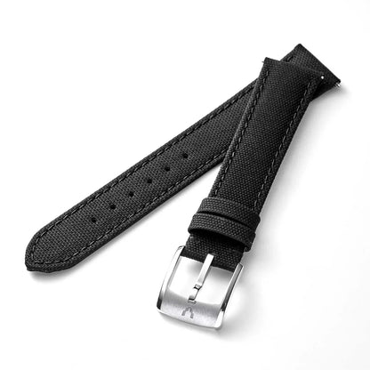 MINASE Master Craft J3 White Dial Black Rubber J3-RBKNWH-SSD