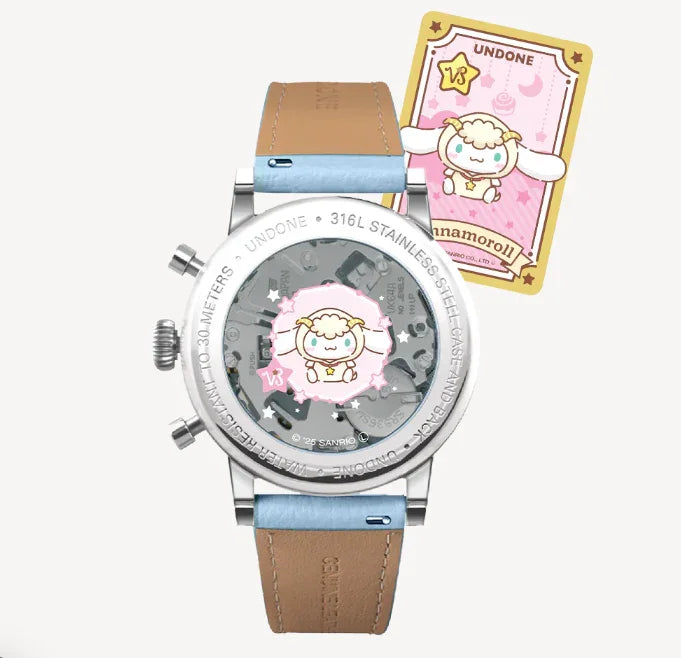 UNDONEｘシナモロール ドリーミーブルー UNDONE 腕時計