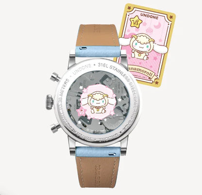 UNDONEｘシナモロール ドリーミーブルー UNDONE 腕時計