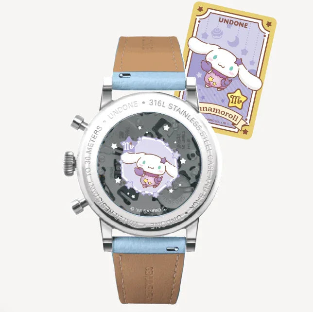 UNDONEｘシナモロール ドリーミーブルー UNDONE 腕時計