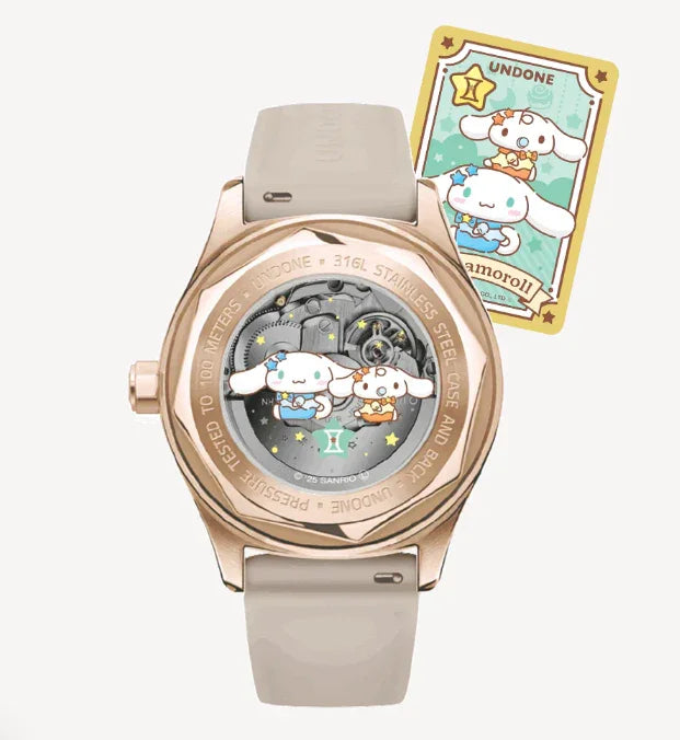 UNDONEｘシナモロール ドリーミーベージュ UNDONE 腕時計