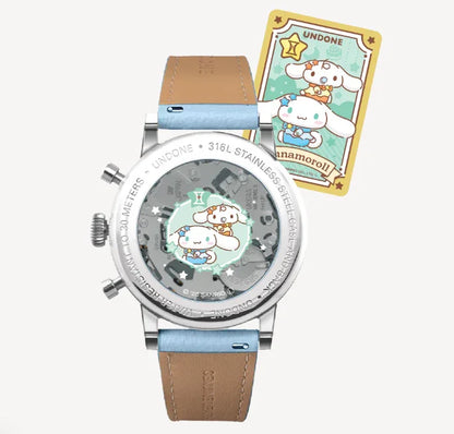 UNDONEｘシナモロール ドリーミーブルー UNDONE 腕時計