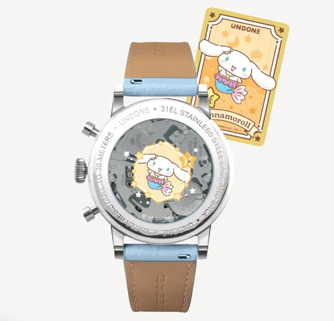 UNDONEｘシナモロール ドリーミーブルー UNDONE 腕時計
